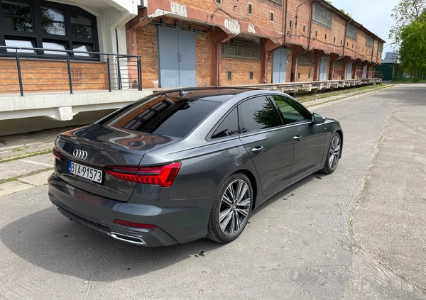 Audi A6 cena 193900 przebieg: 29500, rok produkcji 2019 z Białystok małe 154